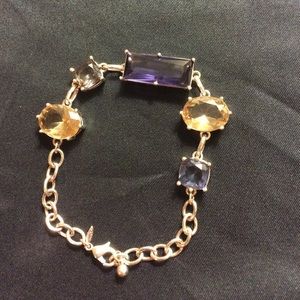 Faux gemstone bracelet